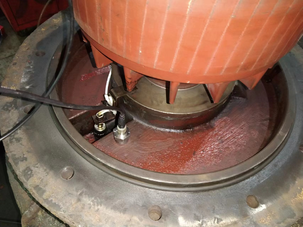 某污水厂潜水泵在线监测系统安装